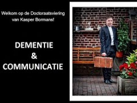 6. Dementie en Communicatie - (André Van Halewyck)
