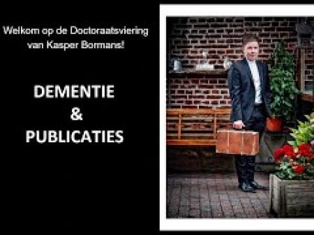 16. Dementie en Publicaties - (Maarten Van Steenbergen)